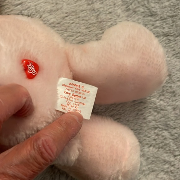 80s Rainbow Care Bear Vintage 1983 pink - Picture 5 of 7